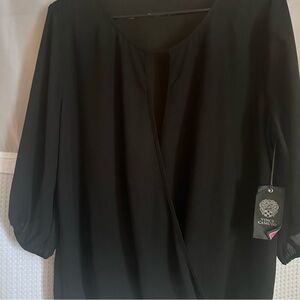 Vince Camuto sheer blouse new with tags.Size medium.